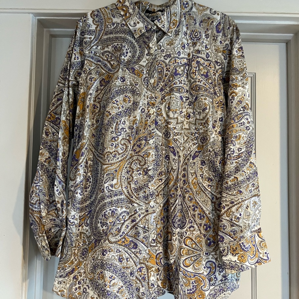 Paisley Long Sleeve Shirt